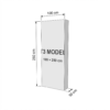 100×250 cm T3 Modüler Lightbox