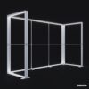 300x230 cm DS Lightbox seti, fuar standı için modüler ışıklı panel sistemi – kolay kurulum