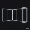 300x230 cm DS Lightbox seti, fuar standı için modüler ışıklı panel sistemi – kolay kurulum