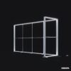 DS 100x230 cm lightbox, hızlı kurulum, yüksek parlaklık – etkinlik ve fuarlar için