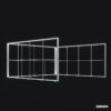 300x230 cm DS Lightbox seti, fuar standı için modüler ışıklı panel sistemi – kolay kurulum