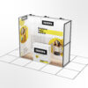 1x3m 100x300cmpratik fuar standlari modular fair display pop stand seg lightbox istanbul ankara izmir