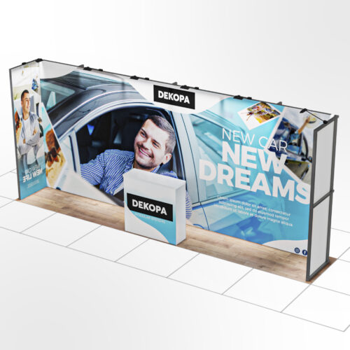 1x6m 100x600cmpratik fuar standlari modular fair display pop stand seg lightbox istanbul ankara izmir
