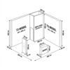 20 m² 2 Cephe Kapalı T3 Modüler fuar Standı  – Set 20