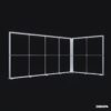 300x230 cm DS Lightbox seti, fuar standı için modüler ışıklı panel sistemi – kolay kurulum