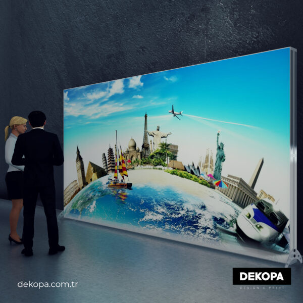 240X300 T3 SYSTEMS Moduler fuar stand lightbox standlar istanbul lightbox kiralama portable lightbox seg ankara lightbox izmir Antalya lightbox24
