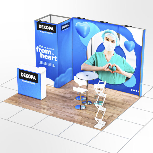 3x4 300x400cm 2pratik fuar standlari modular fair display pop stand seg lightbox istanbul ankara izmir