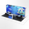 3x6 300x600cm pratik fuar standlari modular fair display pop stand seg lightbox istanbul ankara izmir
