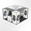 4x4 400x400cmpratik fuar standlari modular fair display pop stand seg lightbox istanbul ankara izmir