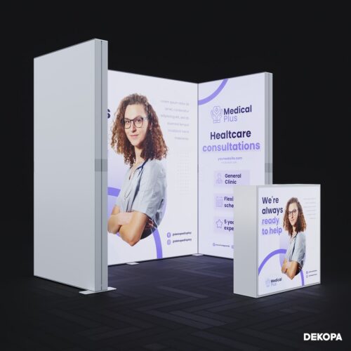 Kolay kurulumlu modüler setler, etkinliklerinizi güçlendirir