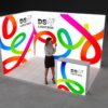 400×200 cm Modüler Lightbox Kongre & Fuar Standı