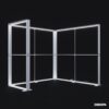 300x230 cm DS Lightbox seti, fuar standı için modüler ışıklı panel sistemi – kolay kurulum