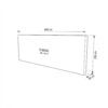 800×250 cm T3 Modüler Lightbox