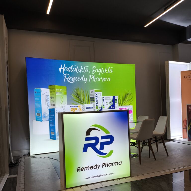 Remedy Pharma Modüler kongre Standı