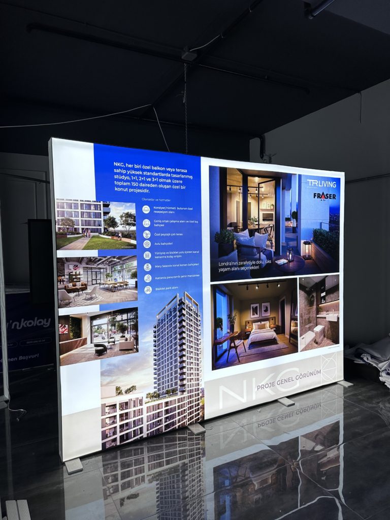 CW İnternational   DS Modüler Lightbox Set  pop stand, orumcek stand, rollup stand, istanbul lightbox, satilik stand, medikal stand, amerika stand, avrup (
