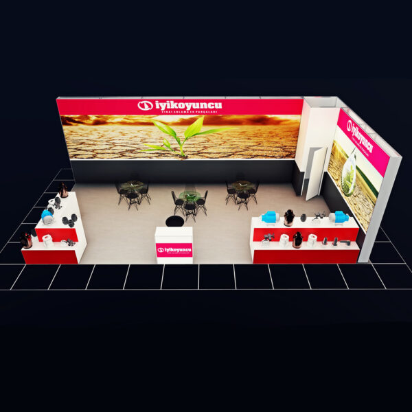 Orj T3 systems moduler stand sistemi fuar raf banko dekopa 1007istanbul turkey lightbox stand yurtdisi fuar standlari