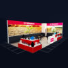 Orj T3 systems moduler stand sistemi fuar raf banko dekopa 1008istanbul turkey lightbox stand yurtdisi fuar standlari