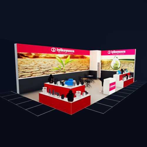 Orj T3 systems moduler stand sistemi fuar raf banko dekopa 1008istanbul turkey lightbox stand yurtdisi fuar standlari