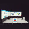 Orj T3 systems moduler stand sistemi fuar raf banko dekopa 1020istanbul turkey lightbox stand yurtdisi fuar standlari
