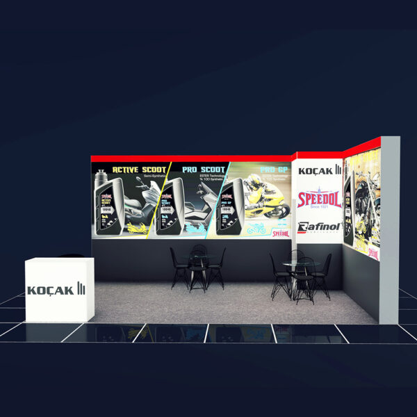 Orj T3 systems moduler stand sistemi fuar raf banko dekopa 1026istanbul turkey lightbox stand yurtdisi fuar standlari