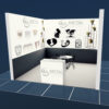 Orj T3 systems moduler stand sistemi fuar raf banko dekopa 1028istanbul turkey lightbox stand yurtdisi fuar standlari