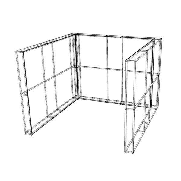 Orj T3 systems moduler stand sistemi fuar raf banko dekopa 1030istanbul turkey lightbox stand yurtdisi fuar standlari