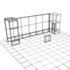 Orj T3 systems moduler stand sistemi fuar raf banko dekopa 1042istanbul turkey lightbox stand yurtdisi fuar standlari
