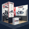 Orj T3 systems moduler stand sistemi fuar raf banko dekopa 1046istanbul turkey lightbox stand yurtdisi fuar standlari