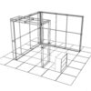Orj T3 systems moduler stand sistemi fuar raf banko dekopa 1048istanbul turkey lightbox stand yurtdisi fuar standlari