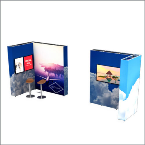Orj T3 systems moduler stand sistemi fuar raf banko dekopa 147istanbul turkey lightbox stand yurtdisi fuar standlari