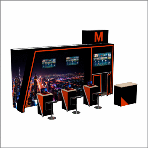 Orj T3 systems moduler stand sistemi fuar raf banko dekopa 150istanbul turkey lightbox stand yurtdisi fuar standlari
