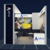Orj T3 systems moduler stand sistemi fuar raf banko dekopa 152istanbul turkey lightbox stand yurtdisi fuar standlari