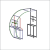 Orj T3 systems moduler stand sistemi fuar raf dekopa 14istanbul turkey lightbox stand yurtdisi fuar standlari