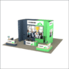 Orj T3 systems moduler stand sistemi fuar raf dekopa 16istanbul turkey lightbox stand yurtdisi fuar standlari
