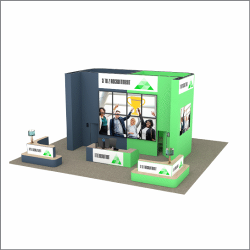 Orj T3 systems moduler stand sistemi fuar raf dekopa 16istanbul turkey lightbox stand yurtdisi fuar standlari
