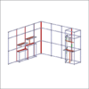 Orj T3 systems moduler stand sistemi fuar raf dekopa 20istanbul turkey lightbox stand yurtdisi fuar standlari