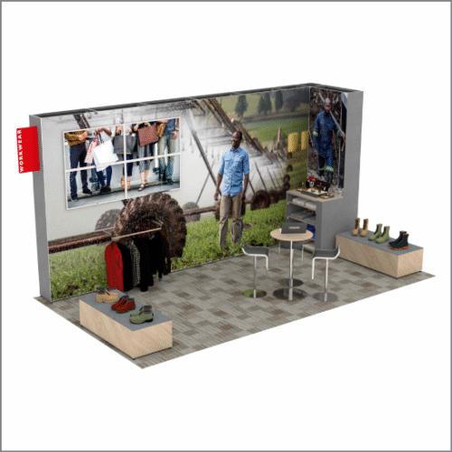 Orj T3 systems moduler stand sistemi fuar raf dekopa 4istanbul turkey lightbox stand yurtdisi fuar standlari