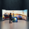 Orj t3 modular stand sistemi 100x250 120x240 240x240 dekopa 1demonte stand moduler backdrop istanbul backdrop istanbul turkey istanbul backdrop