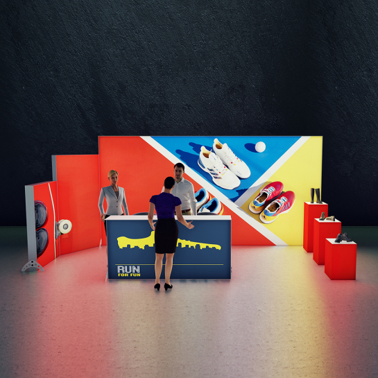 Orj t3 modular stand sistemi 240x480 100x200 100x150 banko 200x100 istanbul turkey lightbox stand moduler backdrop istanbul backdrop