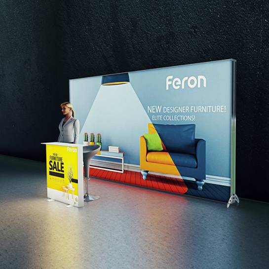 Orj t3 modular stand sistemi 480x240 dekopa 3demonte stand moduler backdrop istanbul backdrop istanbul turkey lightbox stand moduler backdrop istanbul backdrop