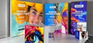 İstanbul üretimi DS Lightbox sistem – 300x230 cm modüler ışıklı duvar